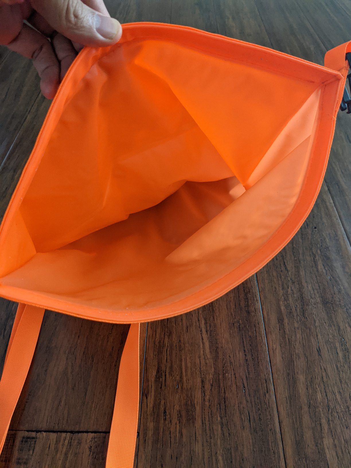 Swim Buoy & Drybag - for Swimmers, Open Water and Triathlon. Pull Buoy for Adults and Kids. Orange Signal Swimming Bubble customer photo 2