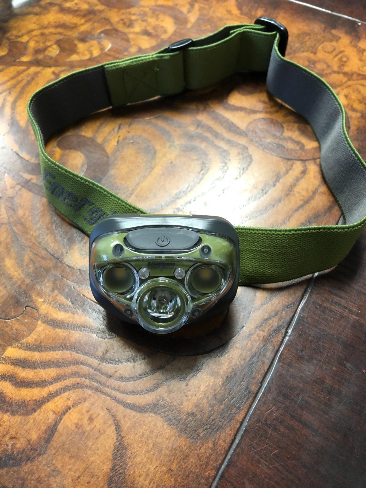 Energizer PRO-260 LED Headlamp, IPX4 Water Resistant Headlamps, High-Performance Head Light for Outdoors, Camping, Running, Storm, Survival LED Light for Emergencies (Batteries Included) customer photo 2