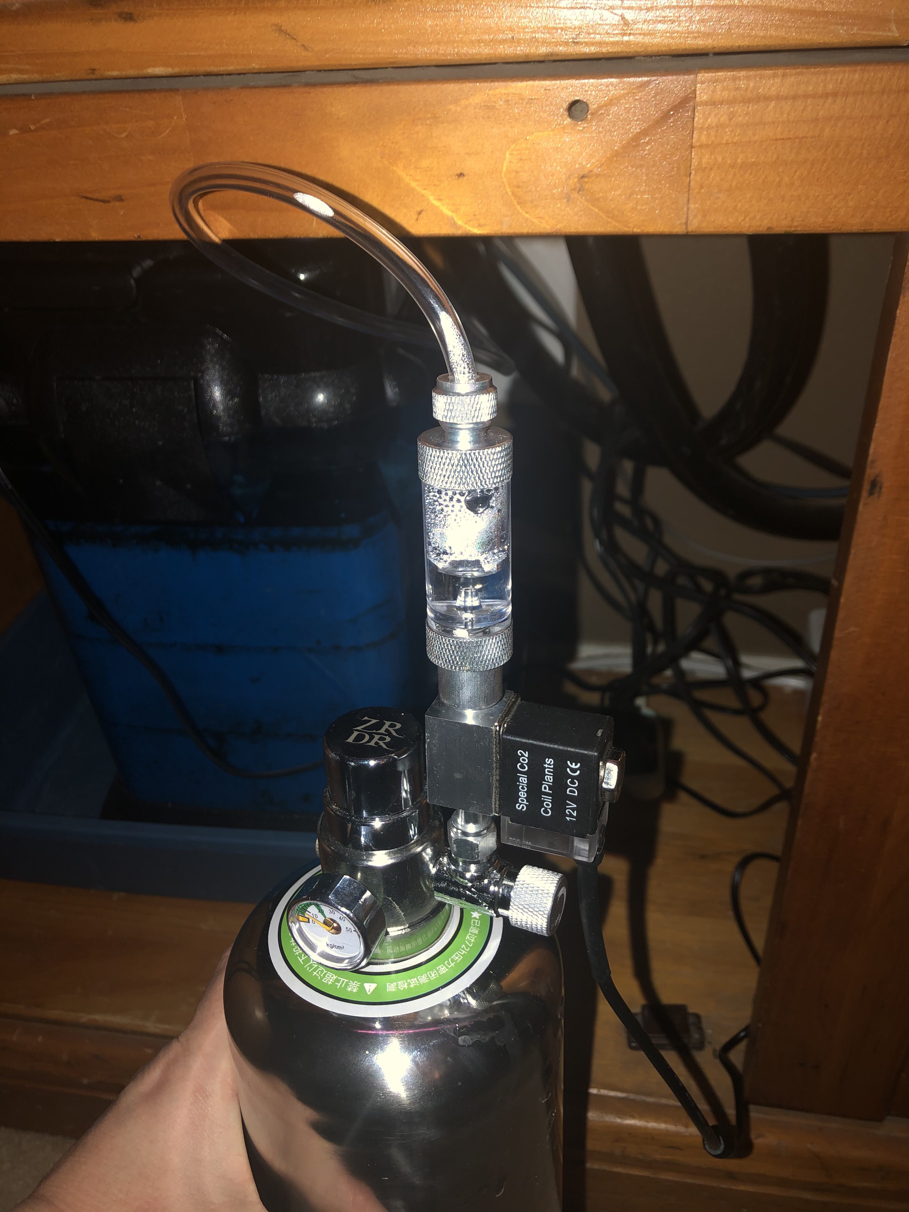 2L Aquarium Co2 System with Pressure Gauge for Aquarium Plants | Automatic Pressure Relief Valve Bubble Counter,Stable Output customer photo 2
