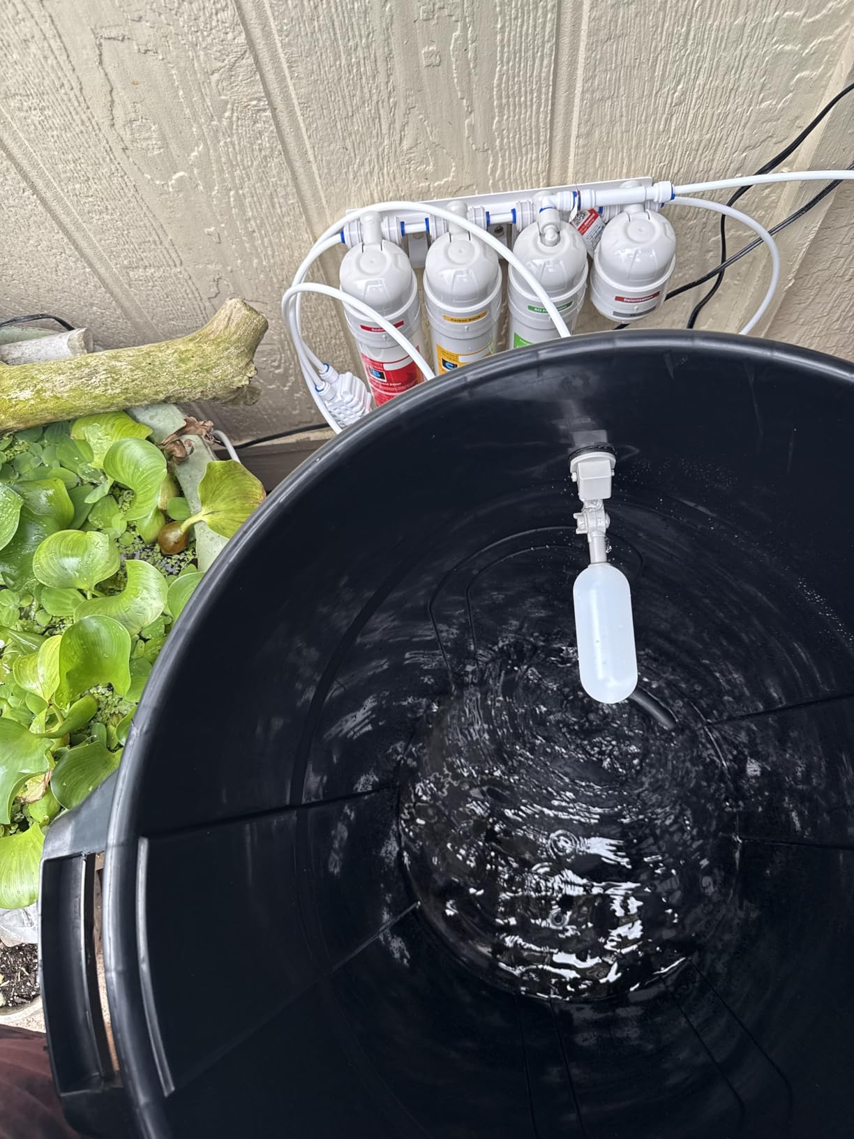 Aquatic Life Twist-in 4-Stage RO/DI Aquarium Water Filter System - Reverse Osmosis Filtration with Sediment, Carbon, Membrane & DI Resin - 75 GPD customer photo 2