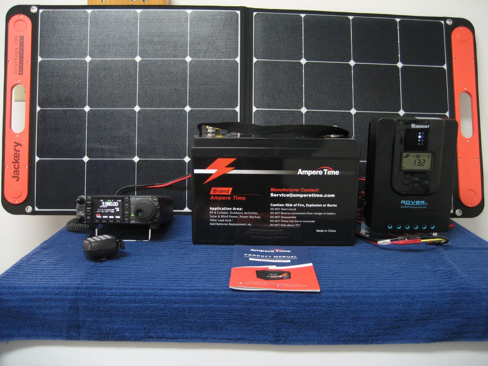 LiTime 12V 100Ah RV Lithium Battery, Group 31 Rechargeable LiFePO4 Battery with Up to 15000 Deep Cycles, 1.28kWh and Higher Energy Density, Perfect for Van, Trolling Motors, Boat, Marine. (1 Pack) customer photo 2