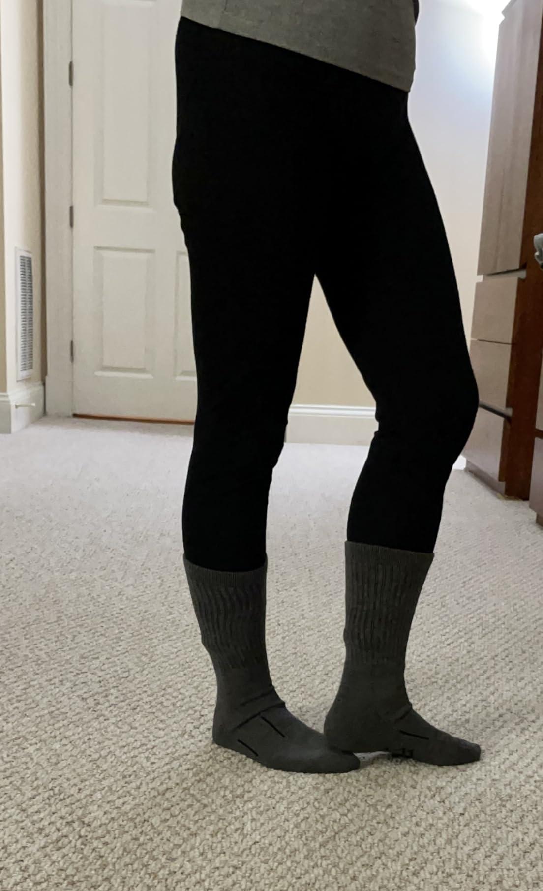 100% Merino Wool Base Layer Women Pants - Thermal Leggings Underwear customer photo 1