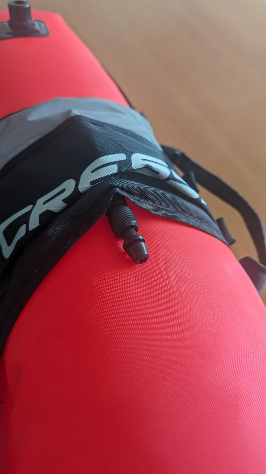 Cressi Inflatable Float Signal Board for Freediving, Scuba Diving, Dive Flag, Hi-Visibility Orange, Reflective Strip, D-Rings | Torpedo: Designed in Italy customer photo 1