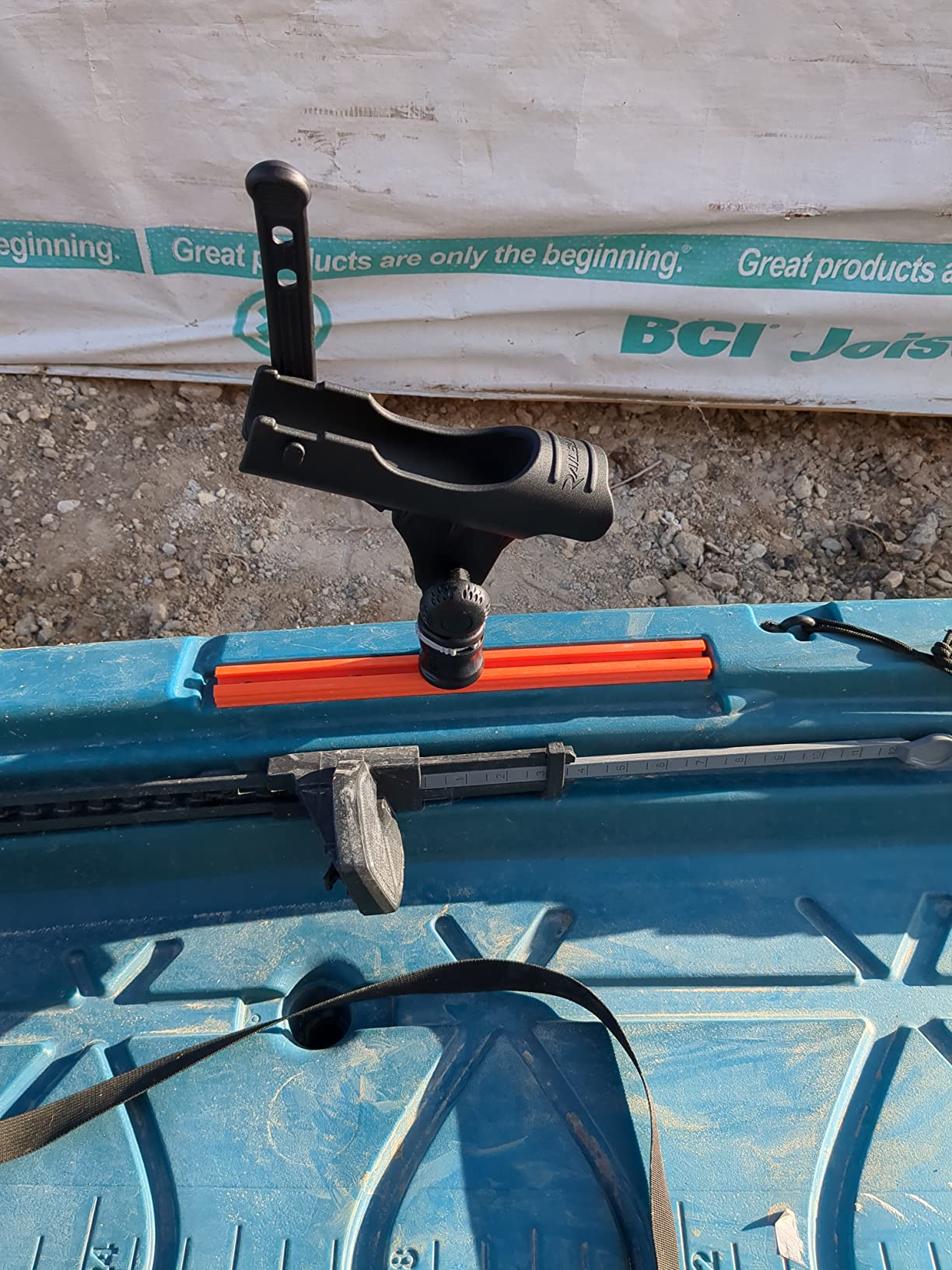 RAILBLAZA Rod Holder R with MiniPort Track Mount Kayak Rod Holder Track Mount customer photo 2
