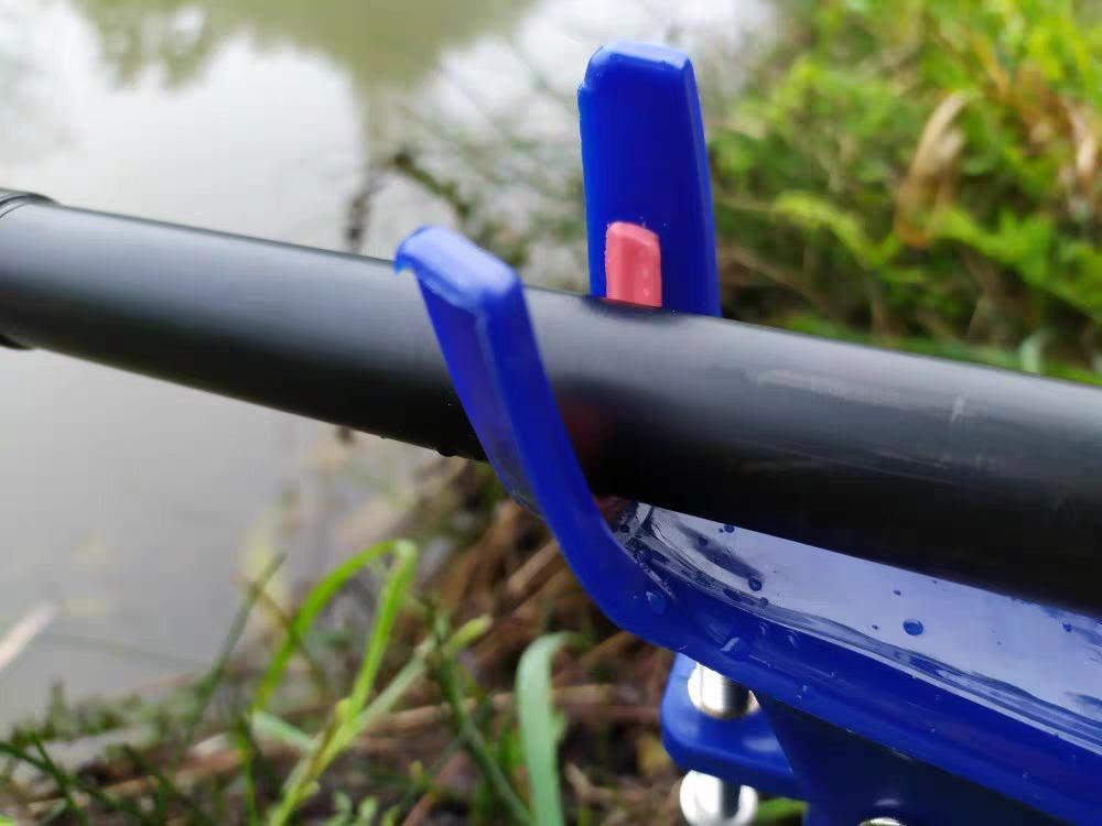 DZrudun Fishing Rod Holder for Ground,Fishing Pole Holders for Ground 2/4PC | Rod holders for bank fishing with long drill stake rod stand for shore, beach, mud, catfish, gift for men, 360° adjustable customer photo 1