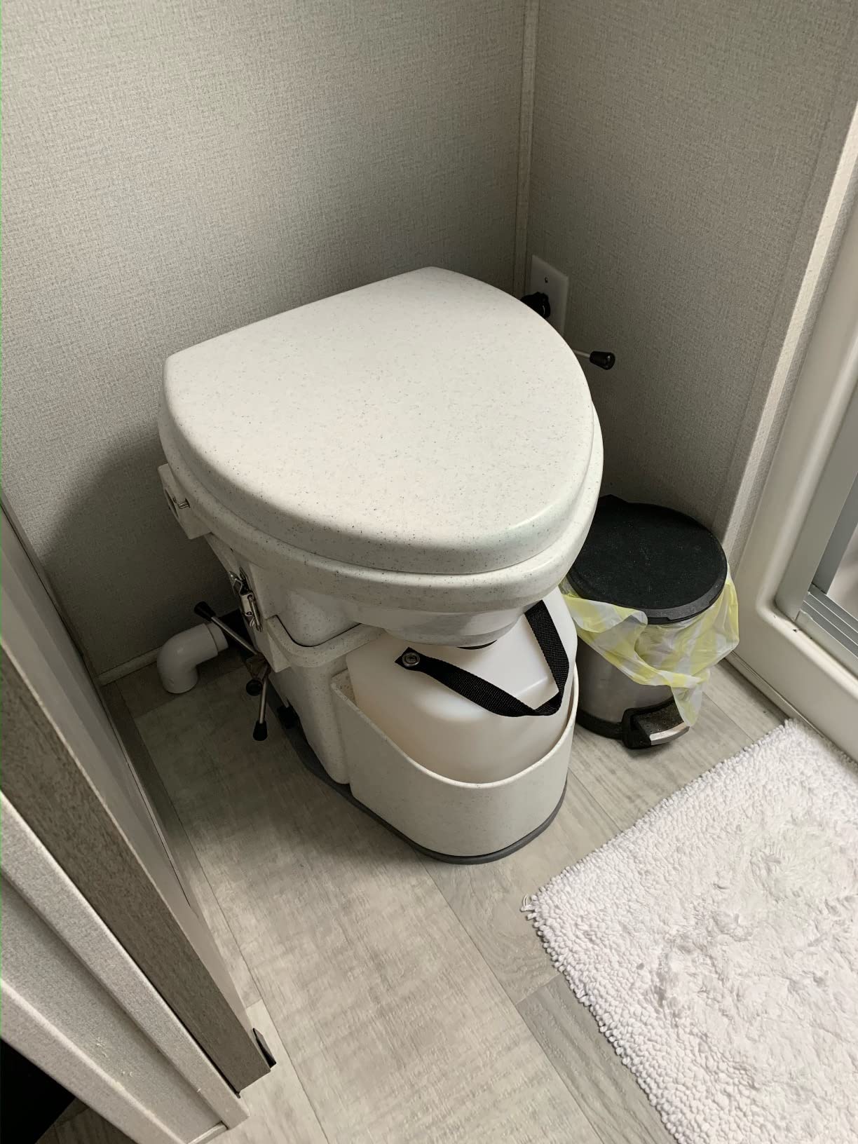 Nature's Head Self Contained Composting Toilet with Foot-Spider Handle customer photo 2
