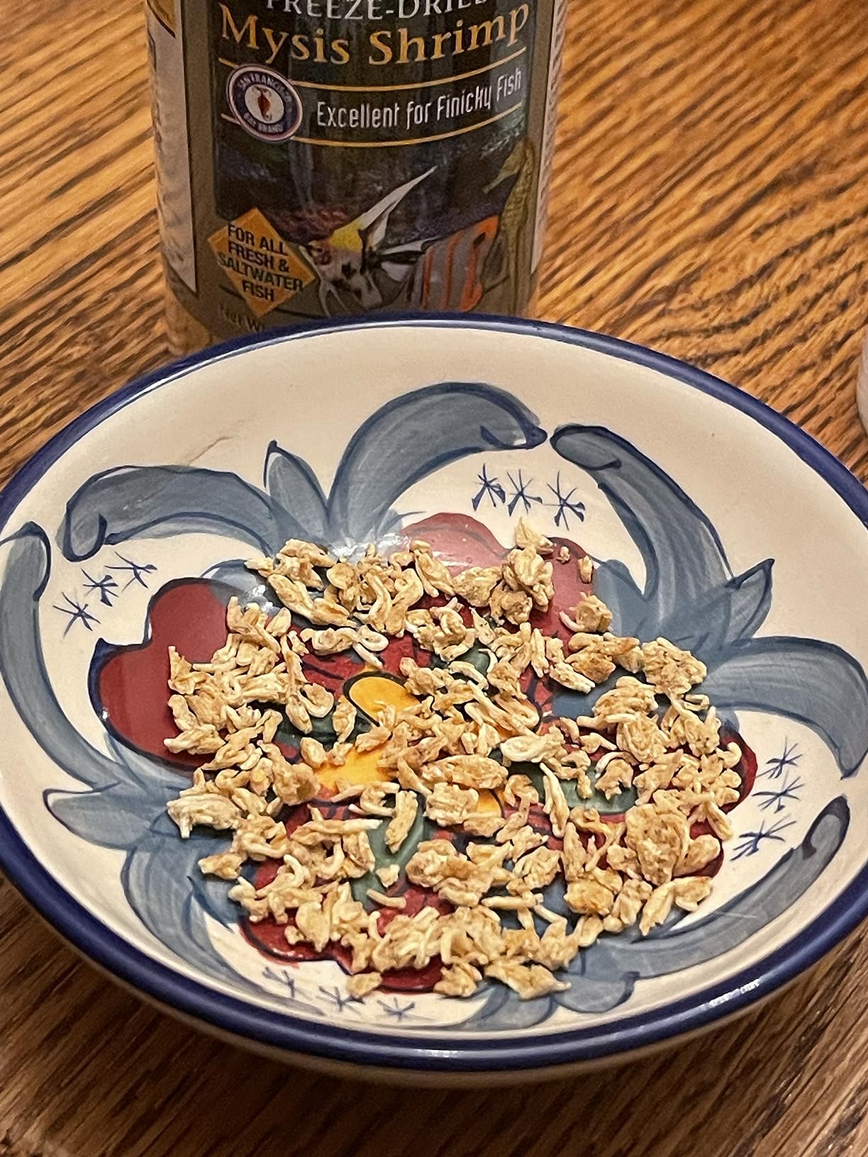 San Francisco Bay Brand Freeze-Dried Mysis Shrimp - Premium Fish Food, 0.49 oz (14g) customer photo 2