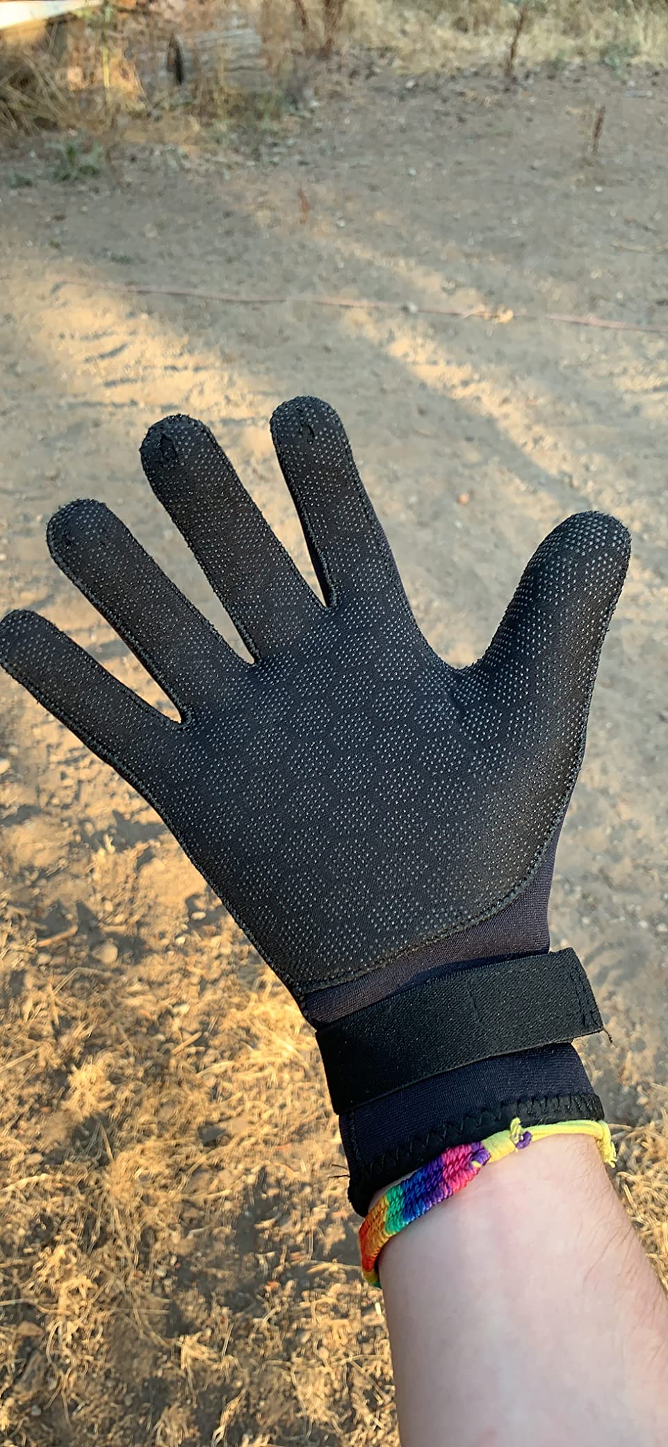 Skyone Wetsuit Gloves Neoprene Scuba Diving Gloves Surfing Gloves 3MM 5MM for Men Women Kids, Thermal Anti Slip Flexible Dive Water Gloves for Spearfishing Swimming Rafting Kayaking Paddling customer photo 1