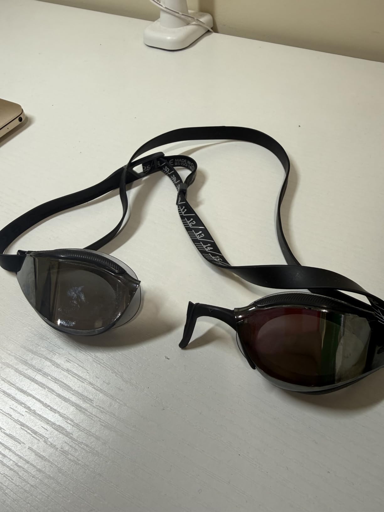 Speedo Fastskin Hyper Elite Mirror Swimming goggles Unisex Adult customer photo 1
