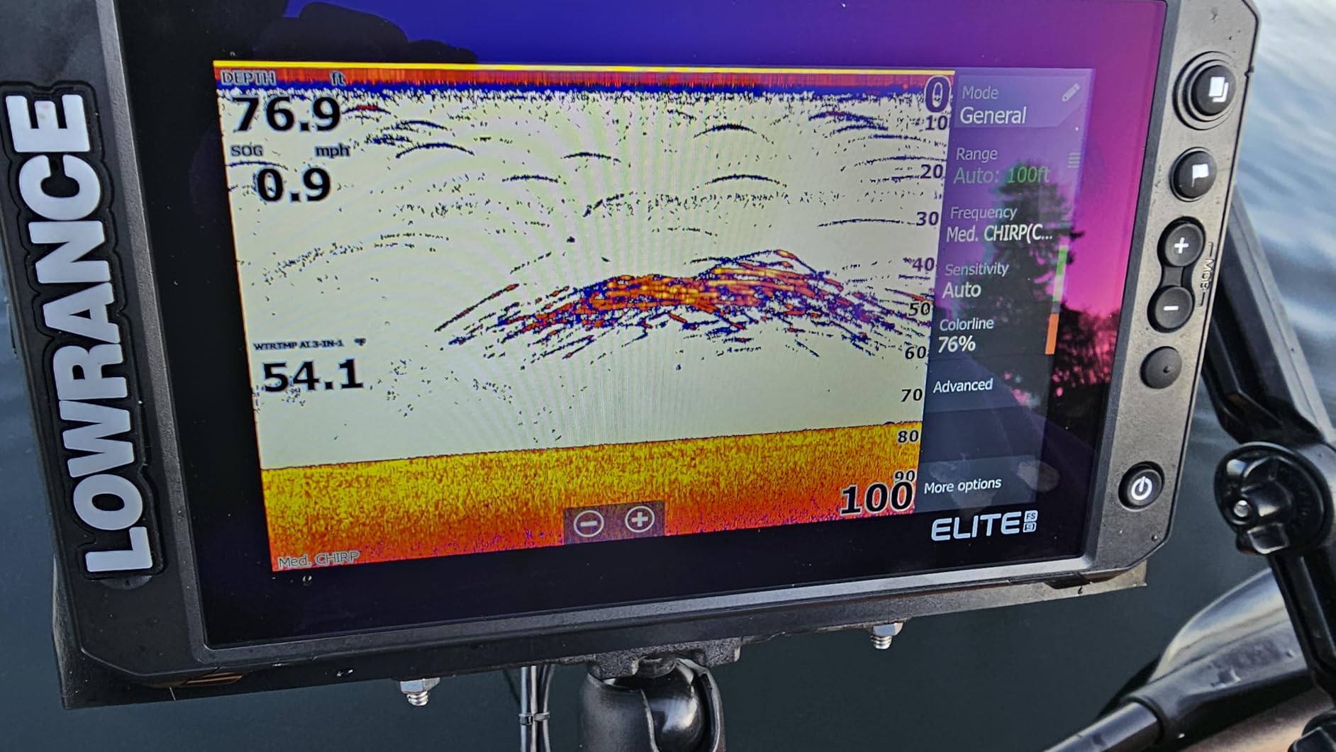 Lowrance Elite FS Fishfinder/Chartplotter, Available with and Without Transducer customer photo 1