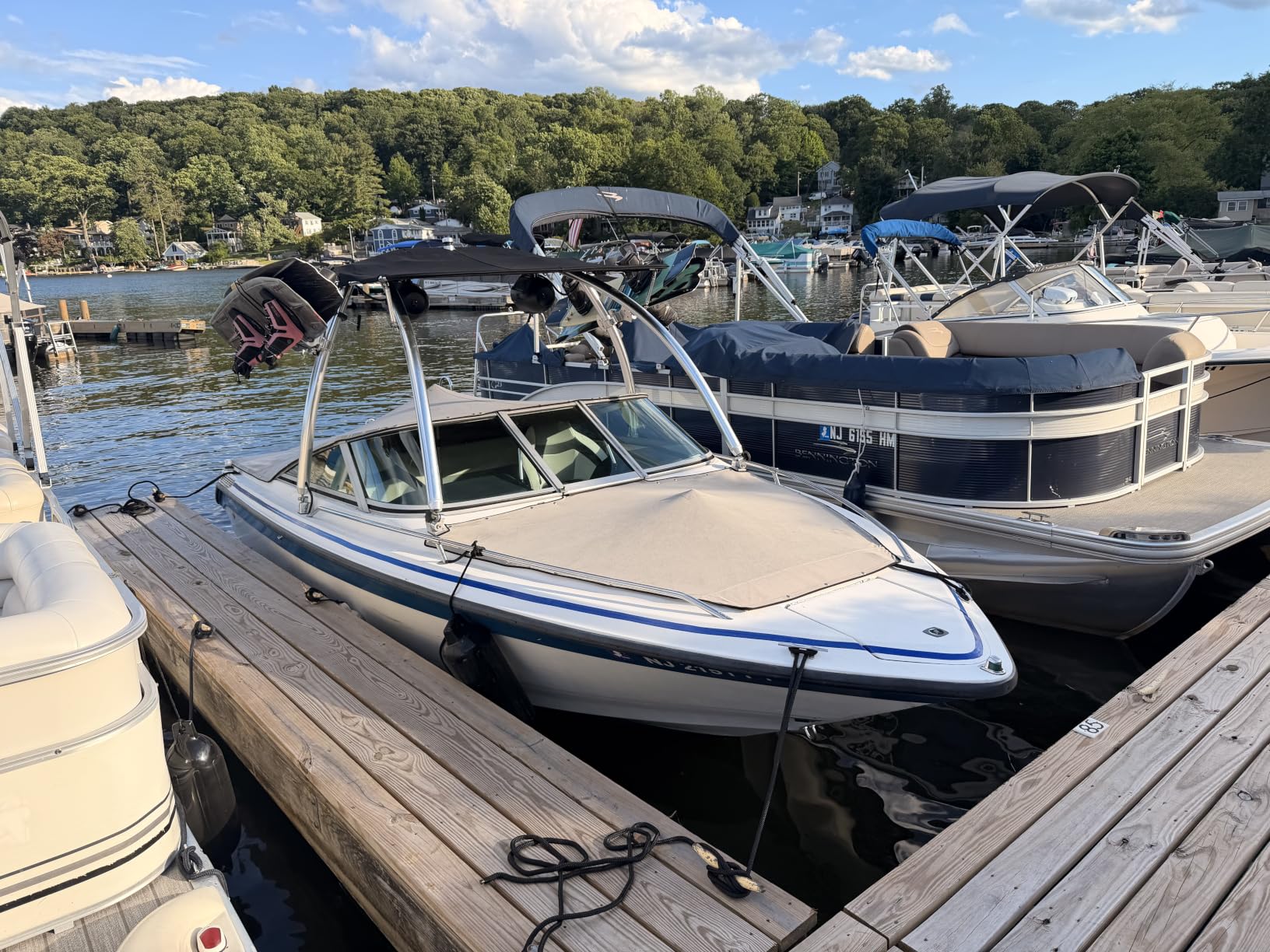 Affordura Boat Fender 4 Pack Boat Bumpers Fenders with 4 Ropes, Boat Bumpers for Pontoon Boat Fenders Inflatable customer photo 2