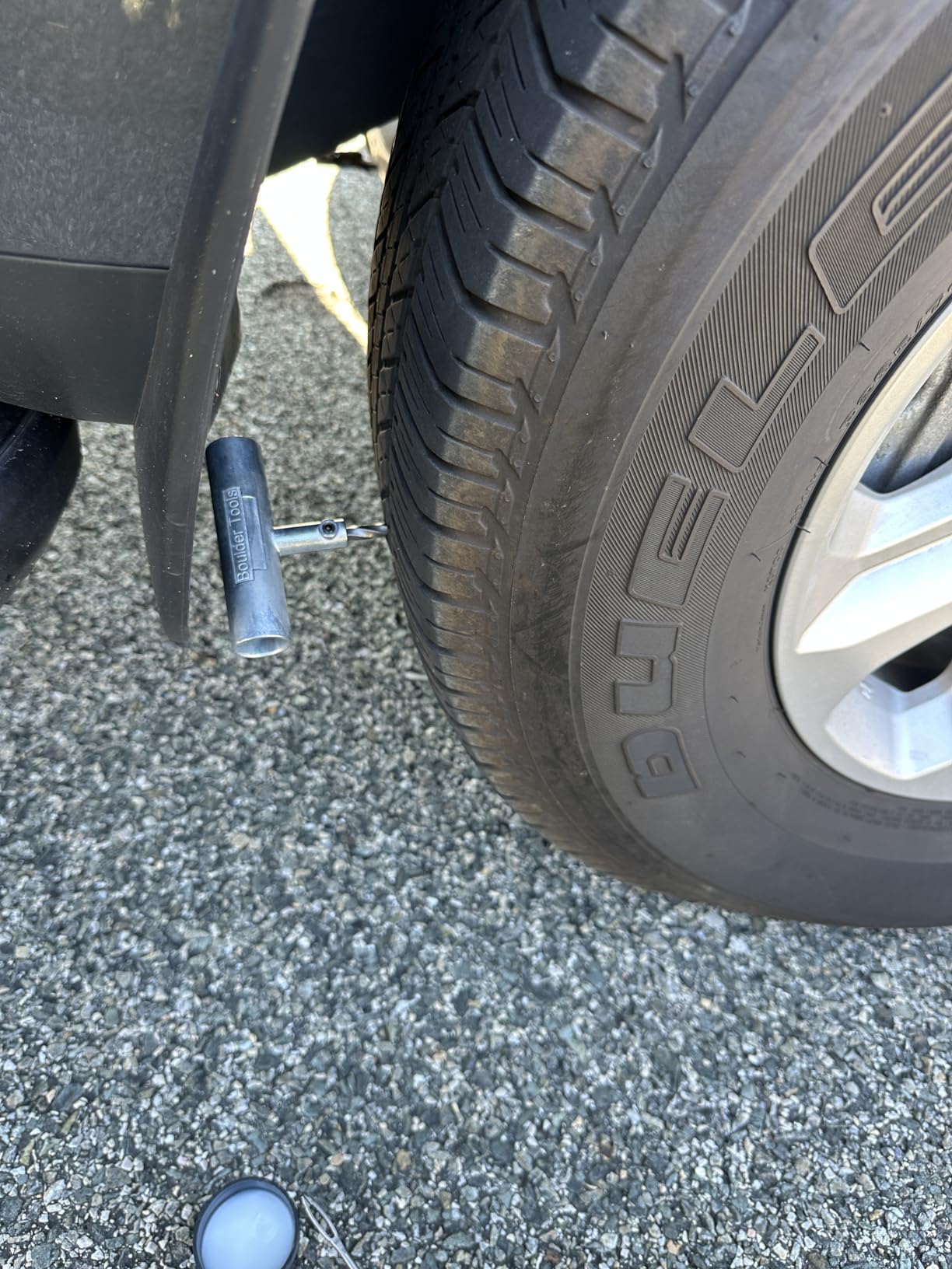 Boulder Tools - Compact Tire Repair kit with Molle Storage Pouch. Heavy Duty Universal Tire Plug Kit, Easily Stores Inside Your UTV, ATV, Truck, Motorcycle, Overlanding Gear or RV customer photo 2