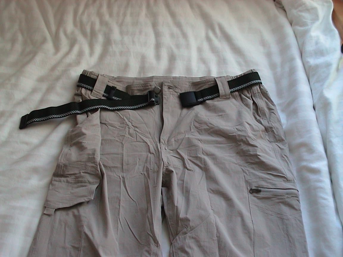 Mens Hiking Pants Convertible Lightweight Quick Dry Zip Off Fishing Safari Camping Travel boy Scout Pants customer photo 1