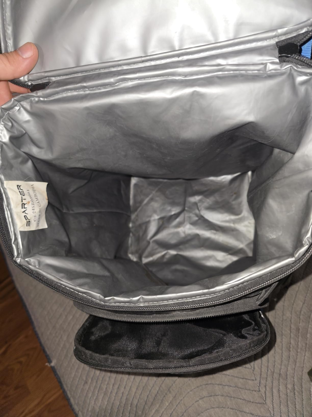 SPARTER Backpack Cooler Insulated 33/49 Can Leakproof Waterproof Bag Beach | 20H Double Compartments Multi Pockets Bottle Opener Water Resistant Lightweight Padded Strap Picnic Hiking Camping Men Women customer photo 1