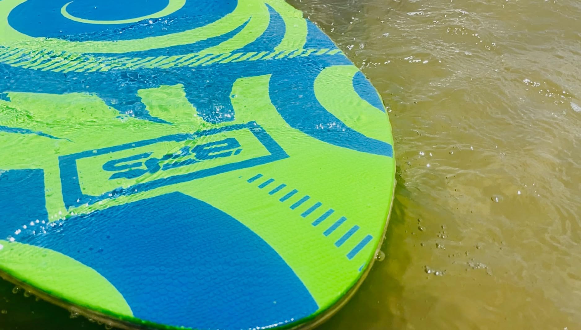 BPS New Zealand 'Koru' Skimboard with Colored EVA Grip Pad and High Gloss Clear Coat Wooden Skim Boards for Kids and Adults | Choose from 3 Sizes and Traction Pad Color customer photo 1