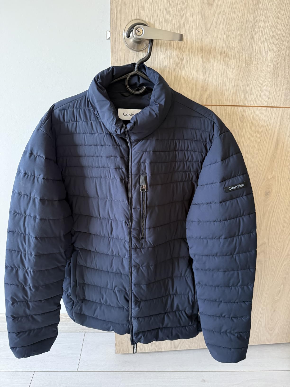 Calvin Klein Men's Full Zip Down Puffer Coat customer photo 1