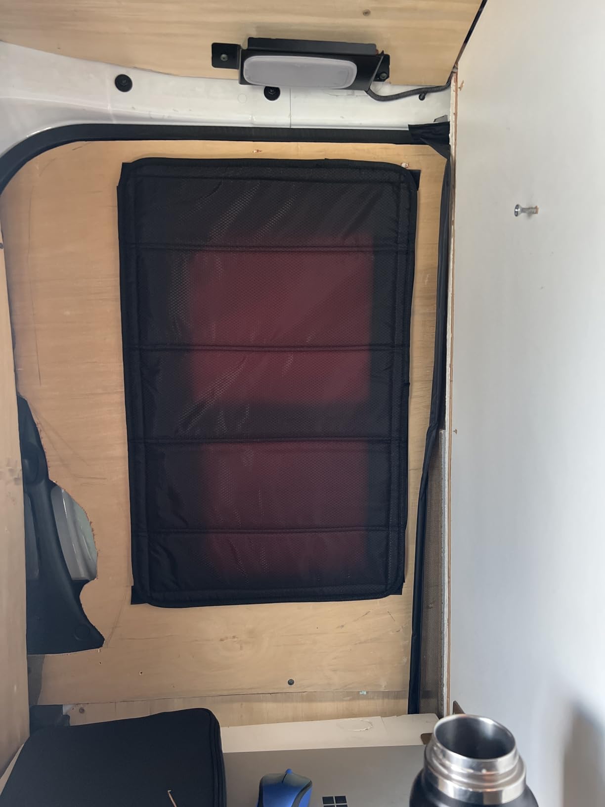 BougeRV RV Door Window Shade Cover, Foldable Sunshade Blackout, 25
