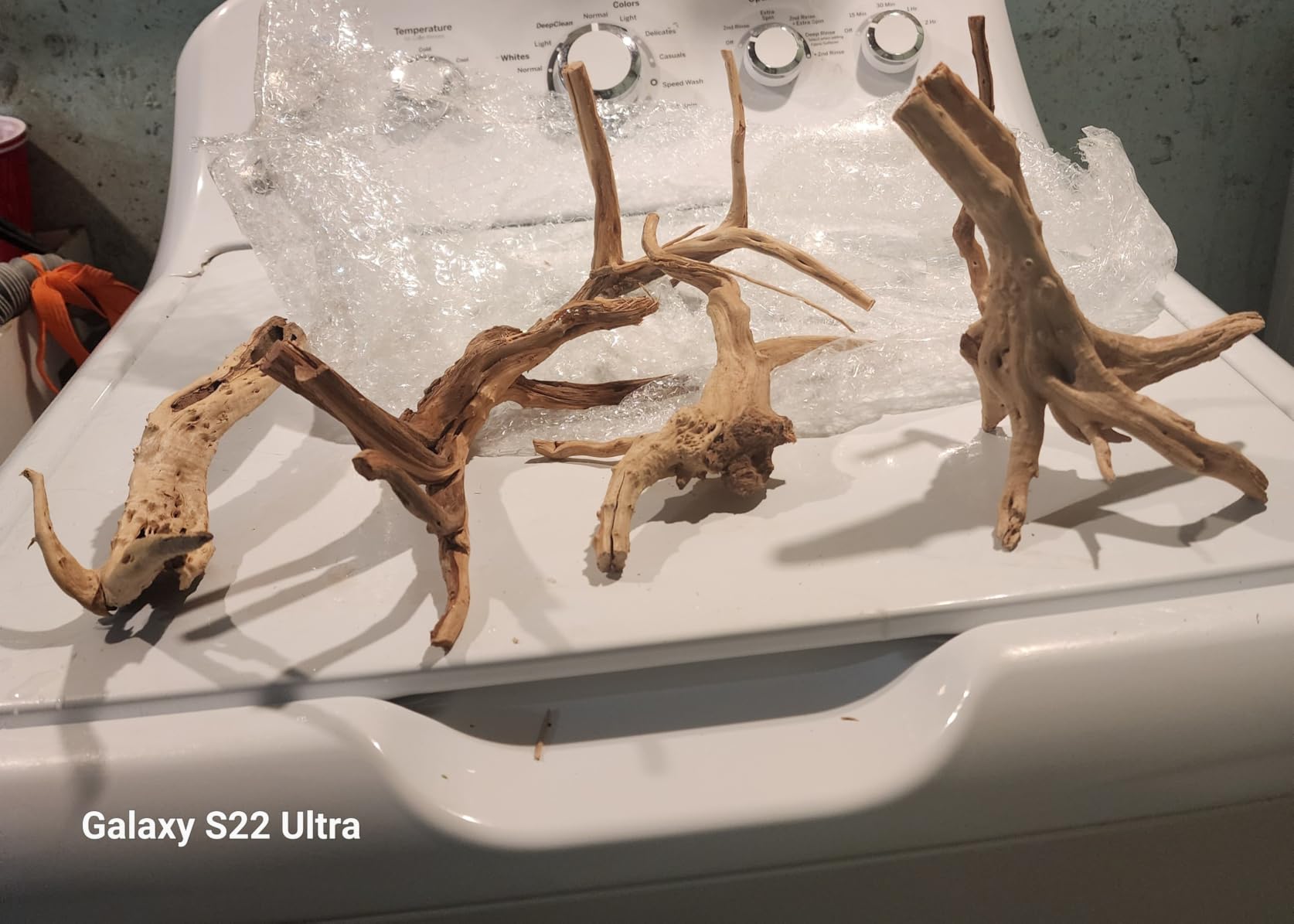 kathson Aquarium Driftwood Reptile Branches Wood Natural Spiderwood Driftwood for Aquarium 7-8