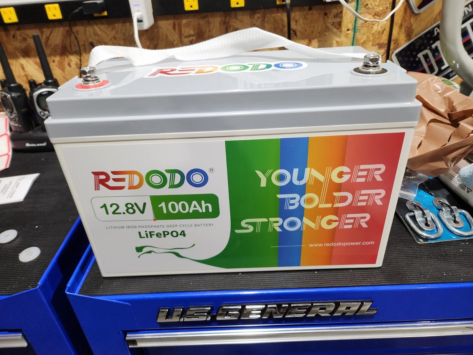 Redodo 12V 100Ah LiFePO4 Battery, Rechargeable Lithium Iron Phosphate Battery, Built-in 100A BMS customer photo 2