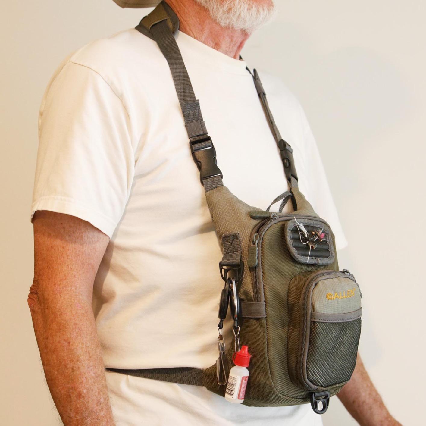 AC ALLEN Fall River Fishing Chest Pack, Fits Up to 2 Tackle/Fly Boxes, 152 Cu in / 2.5 L customer photo 1