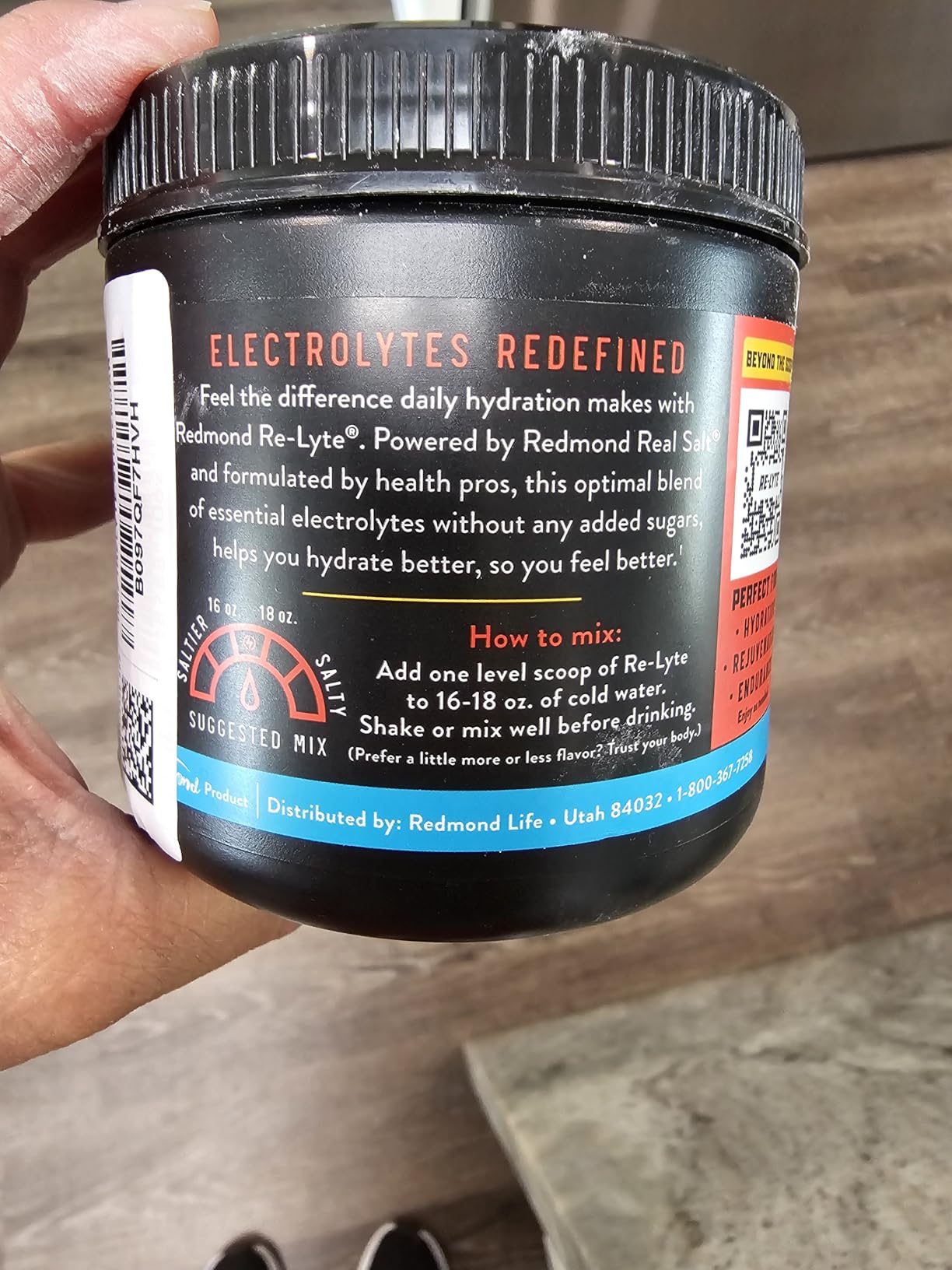 REDMOND Re-Lyte Electrolyte Powder, No Added Sugar (Strawberry Lemonade) | Hydration Powder customer photo 2