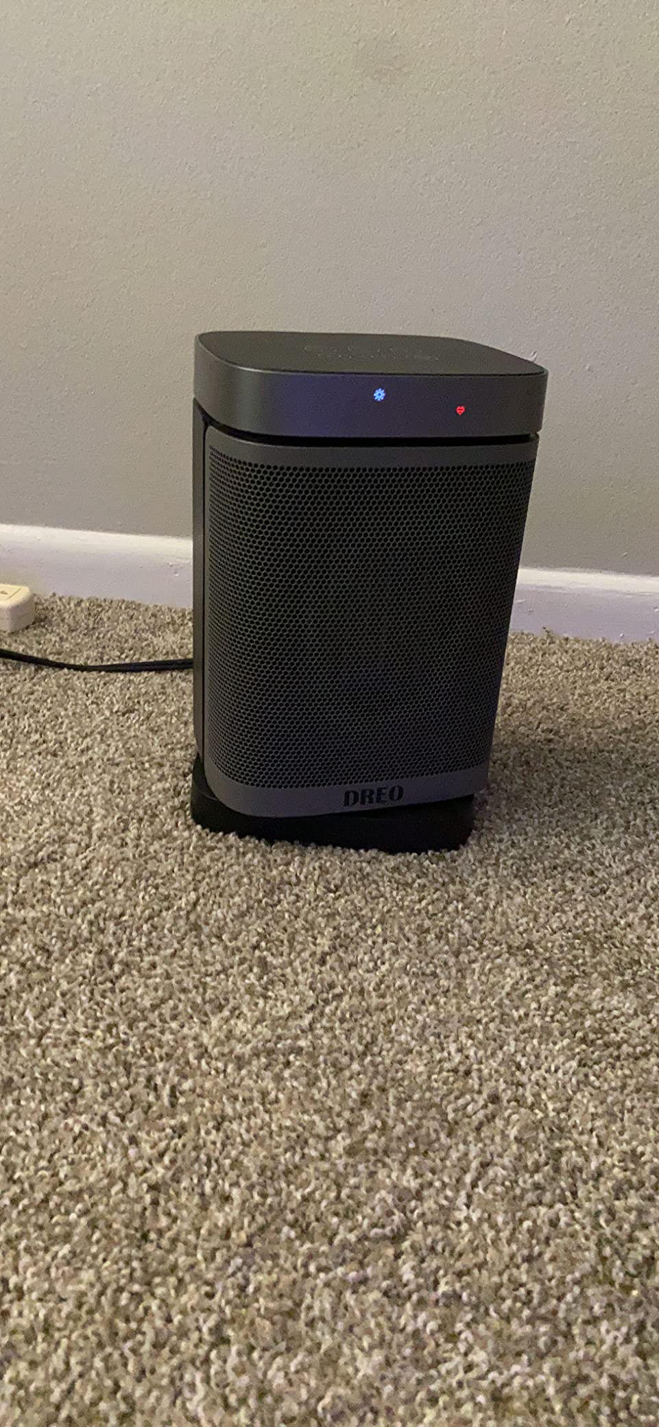 DREO Space Heater, Portable Electric Heaters for Indoor Use with Thermostat, 70° Oscillation, 1500W PTC Ceramic customer photo 2