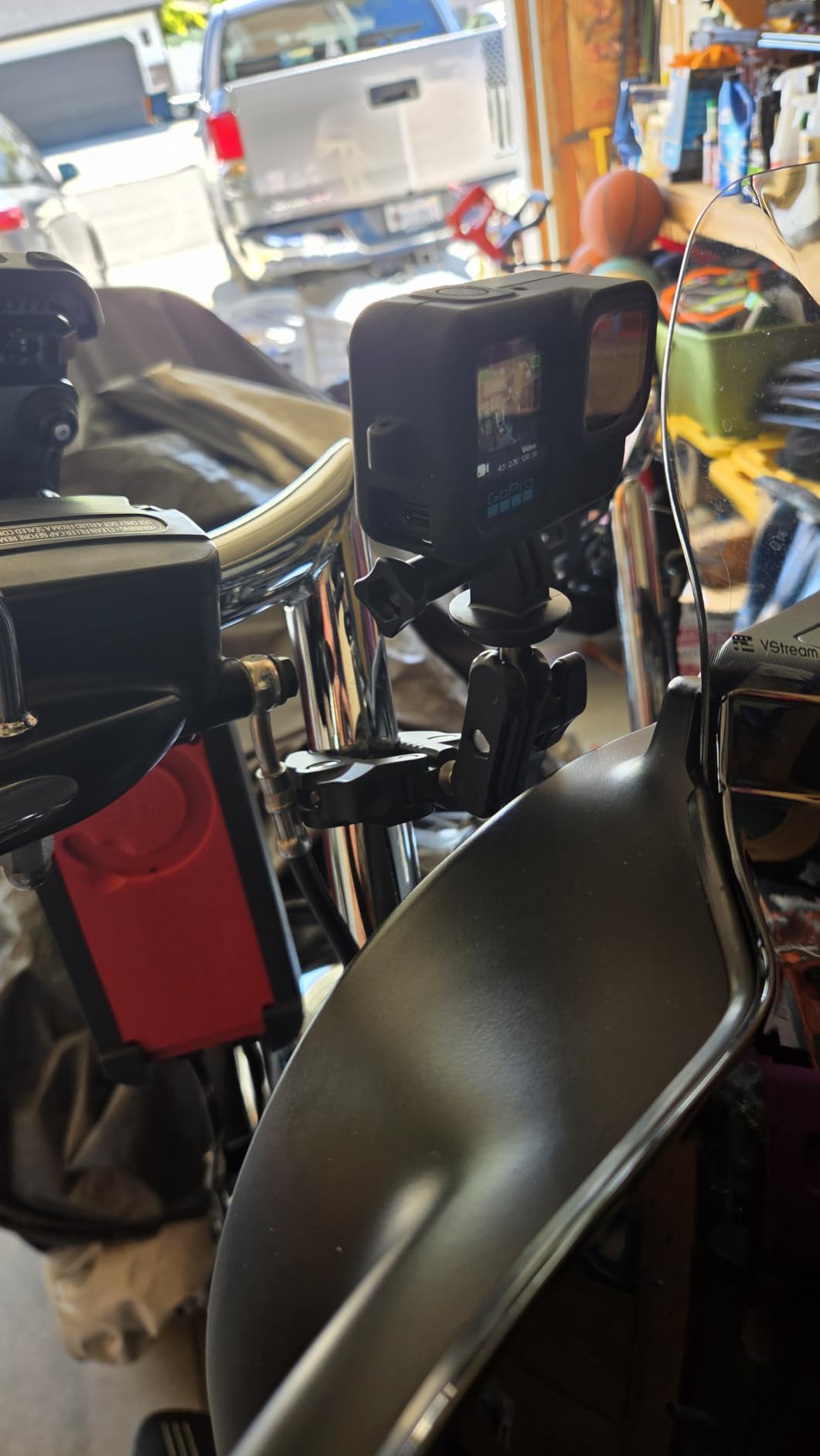 ULANZI Super Clamp Camera Clamp Mount Monitor 360° Ballhead Magic Arm Double Ball Head Adapter with 1/4