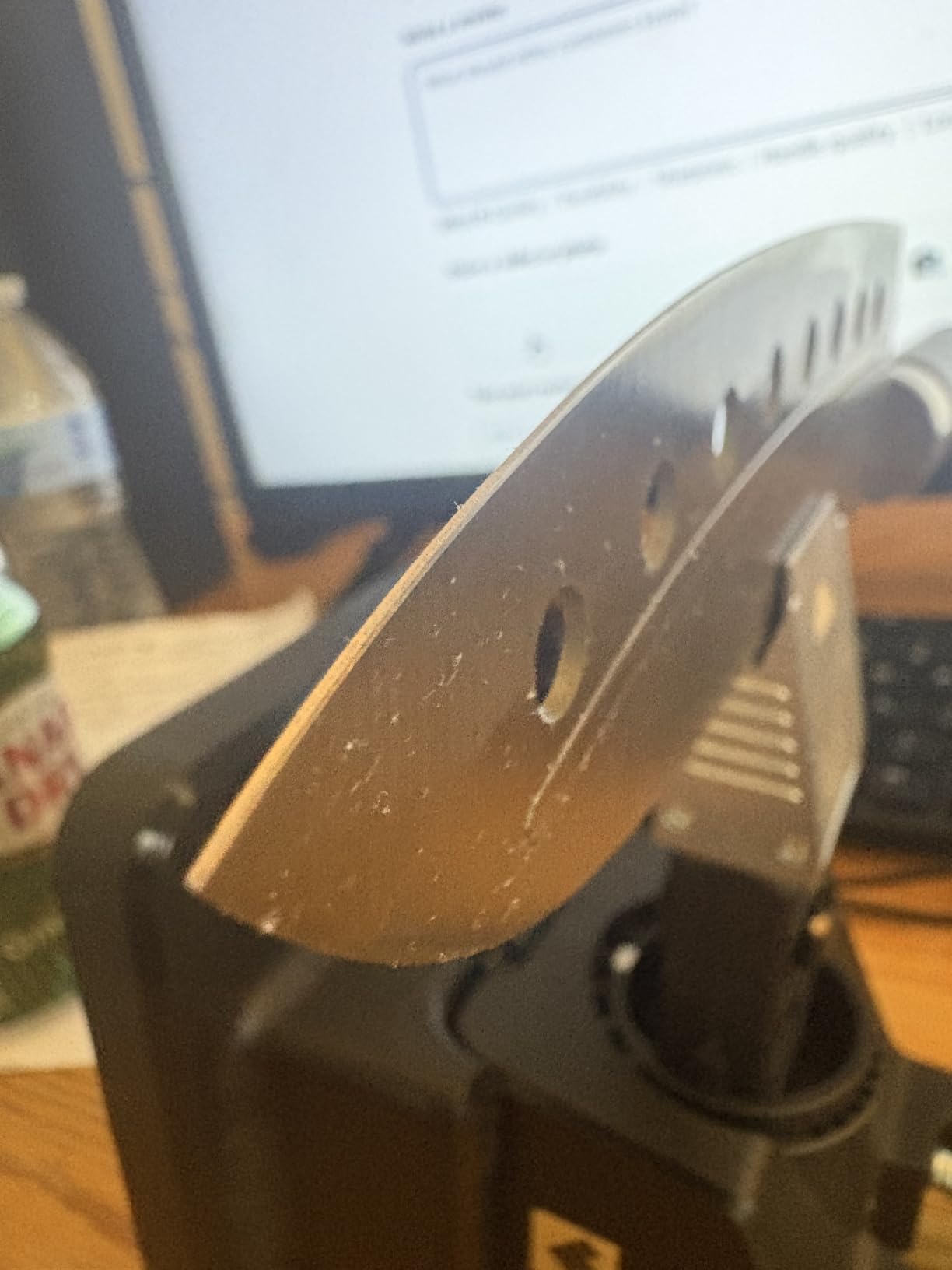 Work Sharp Precision Adjust Elite Knife Sharpener - Fixed Angle Sharpening System for Kitchen & Pocket Knives - Professional Guided Knife Sharpening Tool customer photo 1