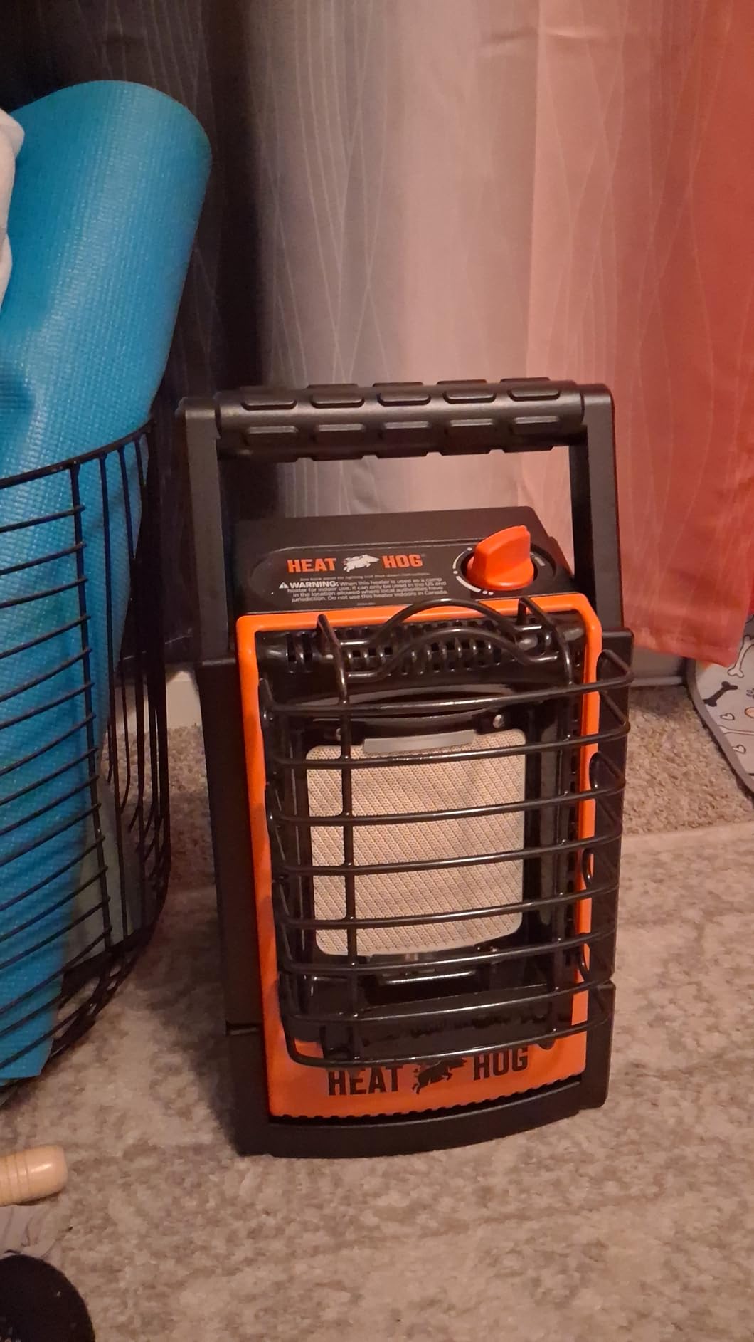Heat Hog 9,000 BTU Portable Propane Radiant Space Heater customer photo 2
