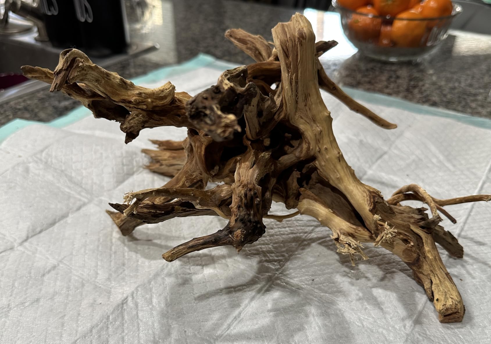 majoywoo Natural Small Driftwood for Aquarium Decor Fish Tank Decorations | Assorted Driftwood Branch 4.5-7.5