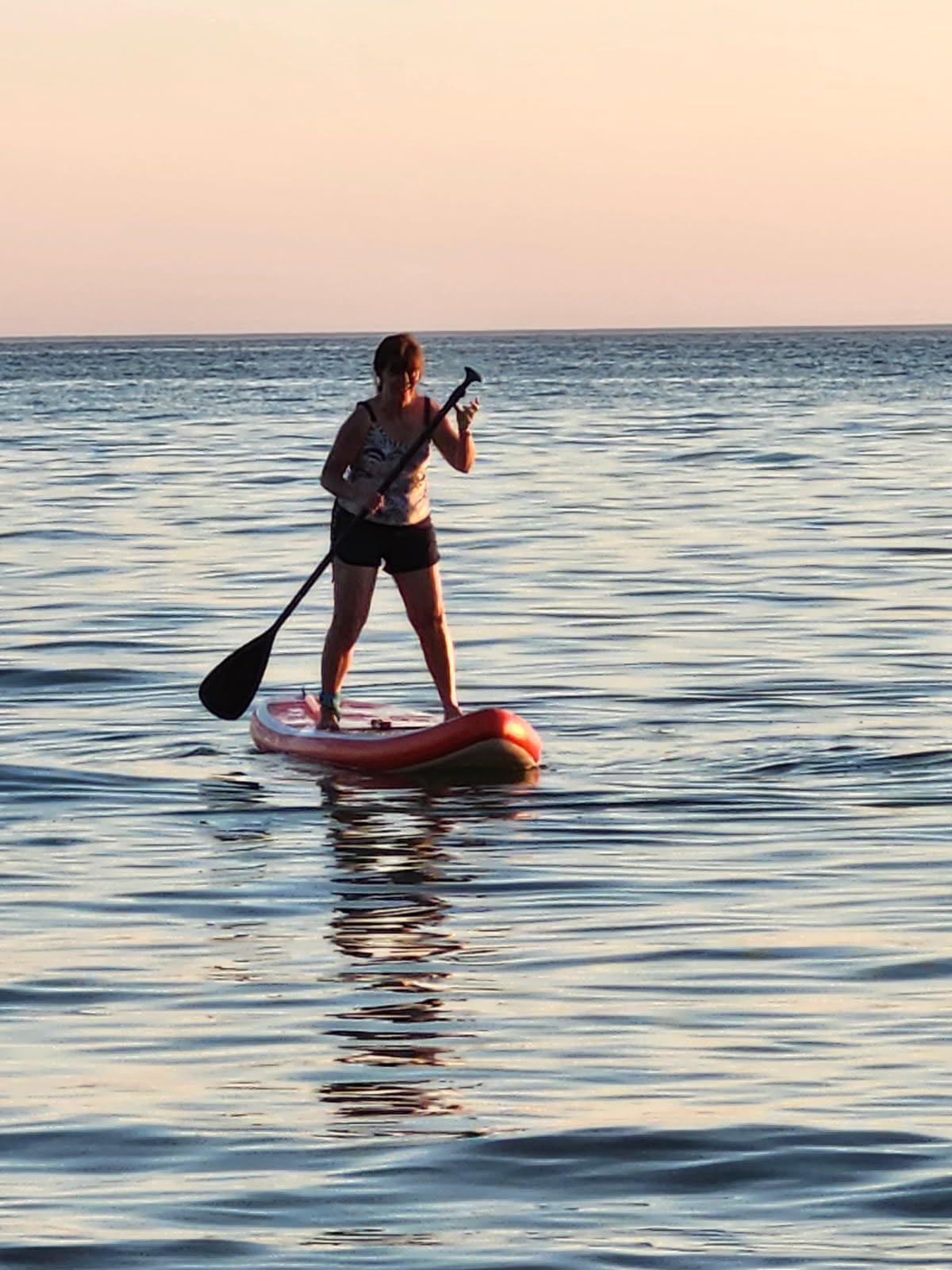 FEATH-R-LITE Inflatable Stand Up Paddle Board with Beginner SUP Accessories | 10'6''/11' Ultra-Light SUP, Anti-Slip EVA Deck, Versatile Yoga Inflatable Paddle Boards for Adults & Youth of All Skill Levels customer photo 1