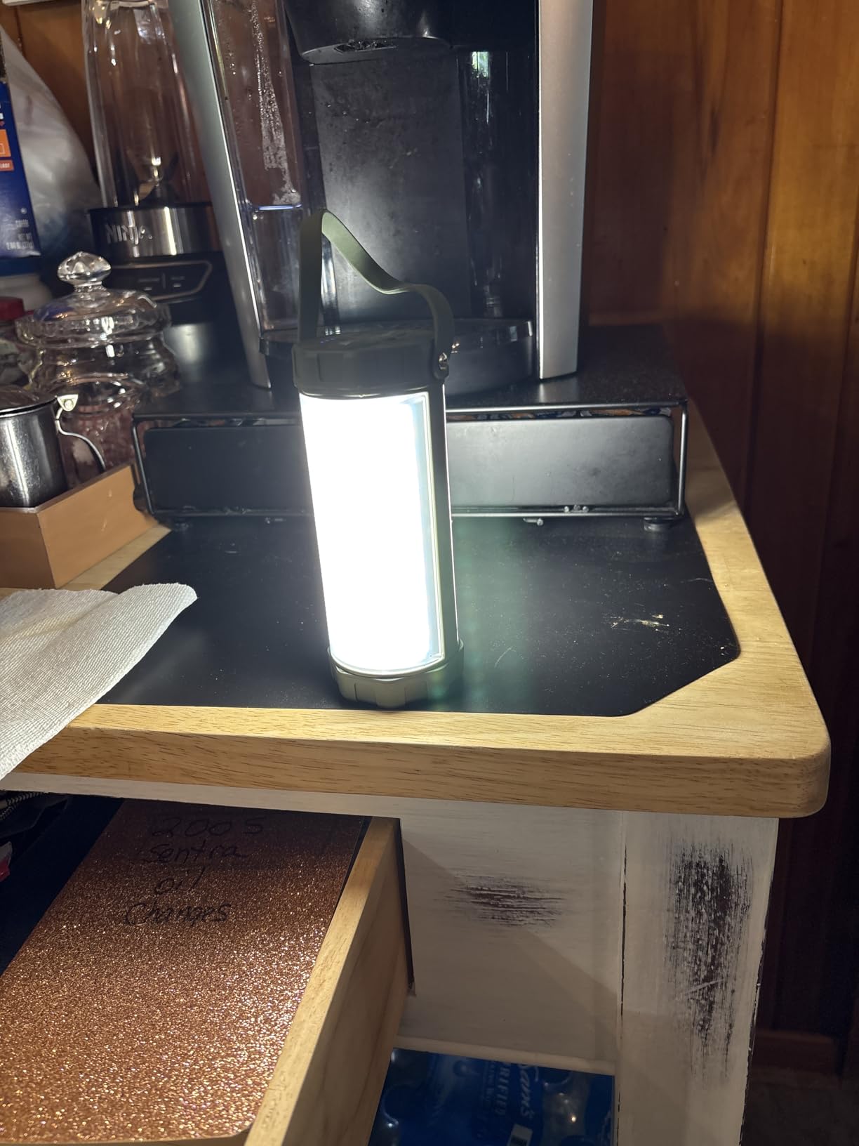 Glocusent 106 LED Camping Lights, 5000mAh Rechargeable Lantern for Outages, 5 Brightness 3 Modes & SOS, Lasts 80hrs, IP68 Waterproof, Max 1200LM, 5000mAh Lanterns, Hiking, Emergency Camping Essentials customer photo 1
