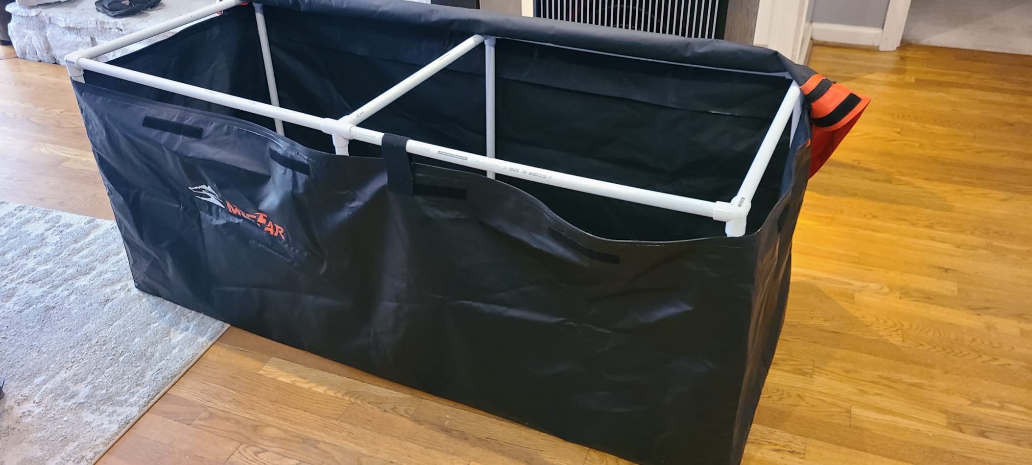 Hitch Mount Cargo Carrier Luggage Bag Waterproof 16 Cubic Feet Luggage Rack | Soft Shell Luggage Bag,Include 8 Reinforced Straps,Combination Lock,for All Vehicle with Steel Trailer Cargo Carrier Basket customer photo 2