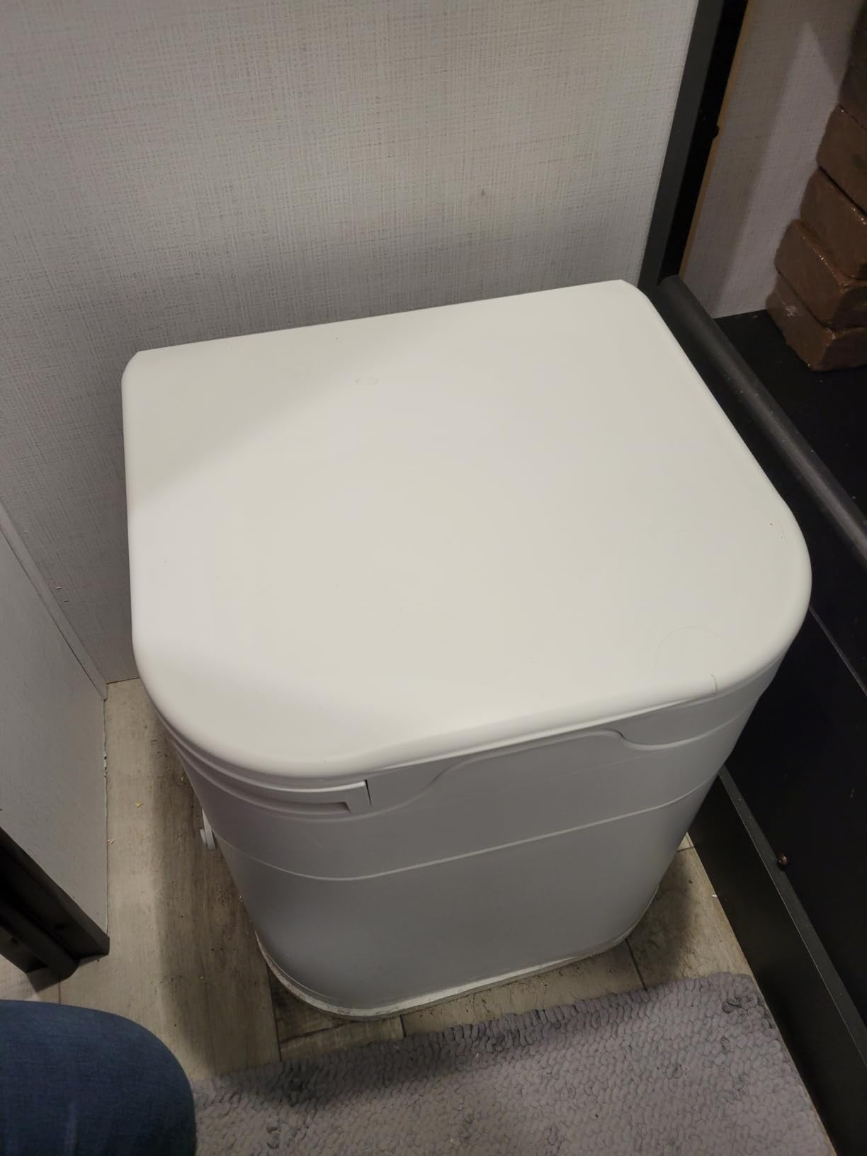 Origin Composting Toilet - 12V Electric Agitator, Urine Diverting RV Toilet for Van Life, Tiny Home & Boat customer photo 1