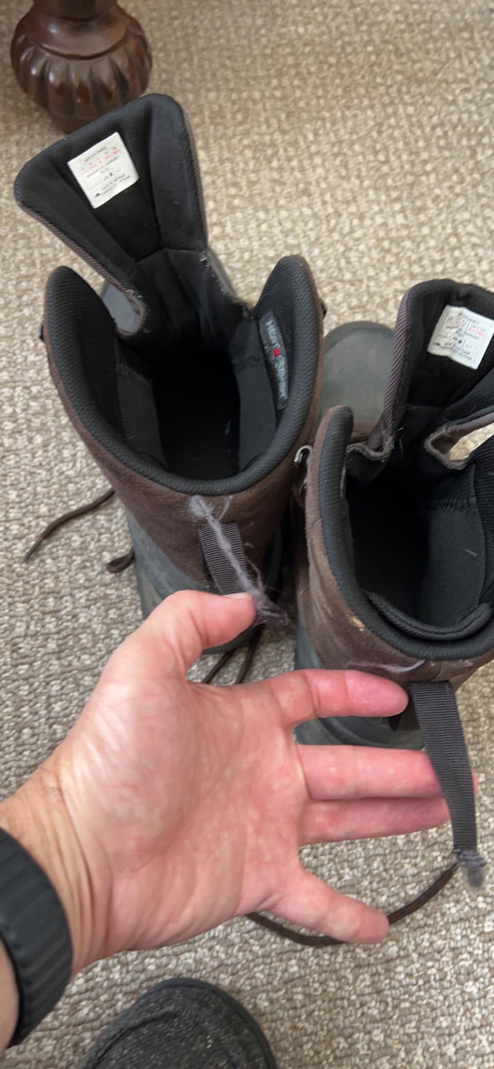 The North Face Men's Chilkat V Lace-up Waterproof Snow Boot | 200g Premium Insulation customer photo 2