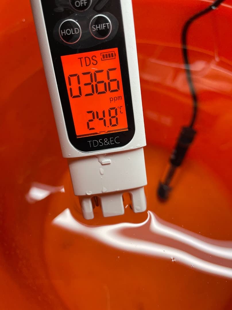 INKBIRD Digital TDS Meter 3-in-1 Water Tester Temp EC Monitor 0-4995ppm customer photo 1