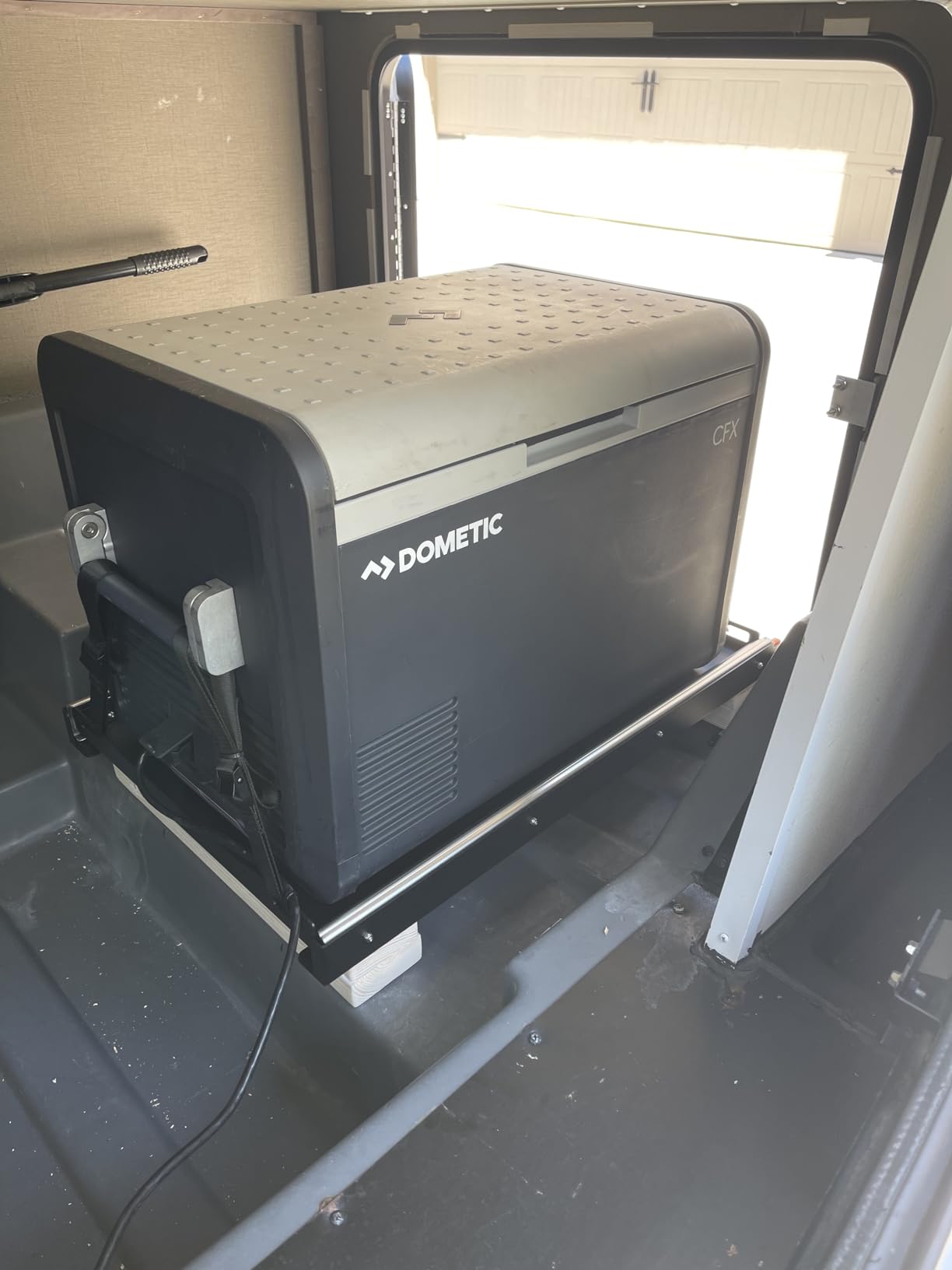 ALL-TOP Fridge Slide (Inner 29.3 x 18.7in) Vehicle Refrigerator Freezer Slider with 4 Buckle Straps, Universal Fit, Max 287 LBS, 3rd Gen customer photo 1