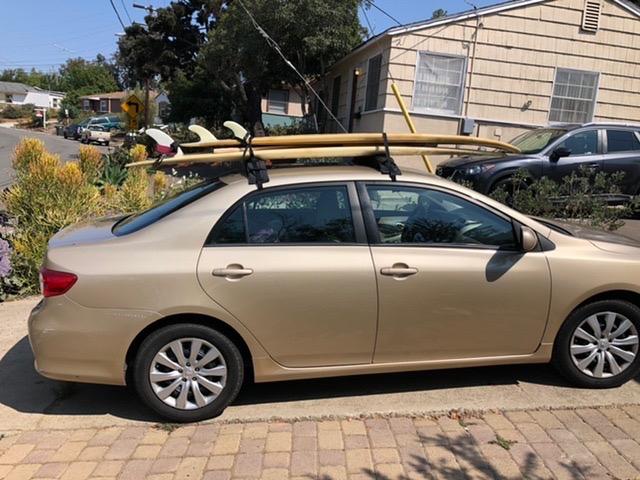Premium Kayak Roof Rack Pads Universal Soft Car Roof Rack Carrier for Canoe/Surfboard/Paddleboard/SUP/Snowboard with 6 Tie Down Straps, 2 Tie Down Rope, 2 Quick Loop Strap and Storage Bag customer photo 2