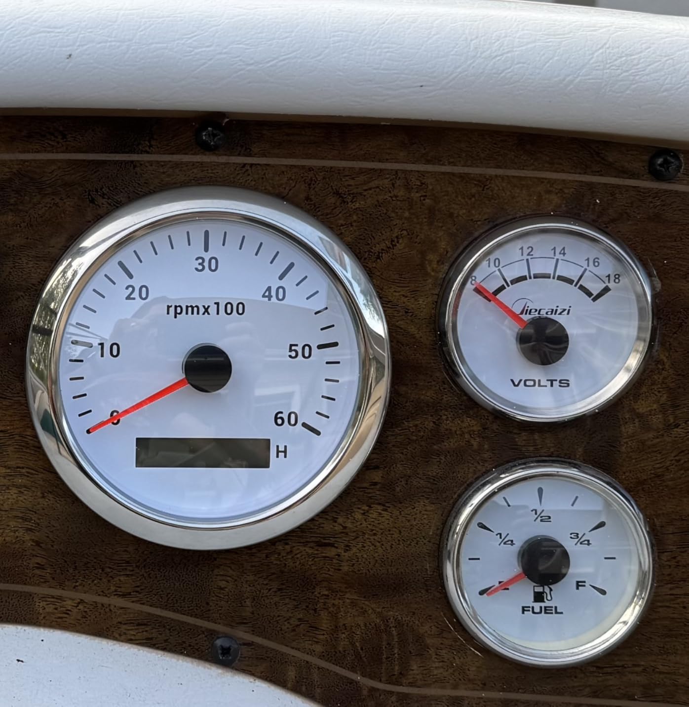 Tachometer Boat Tacometro 85mm 3-3/8
