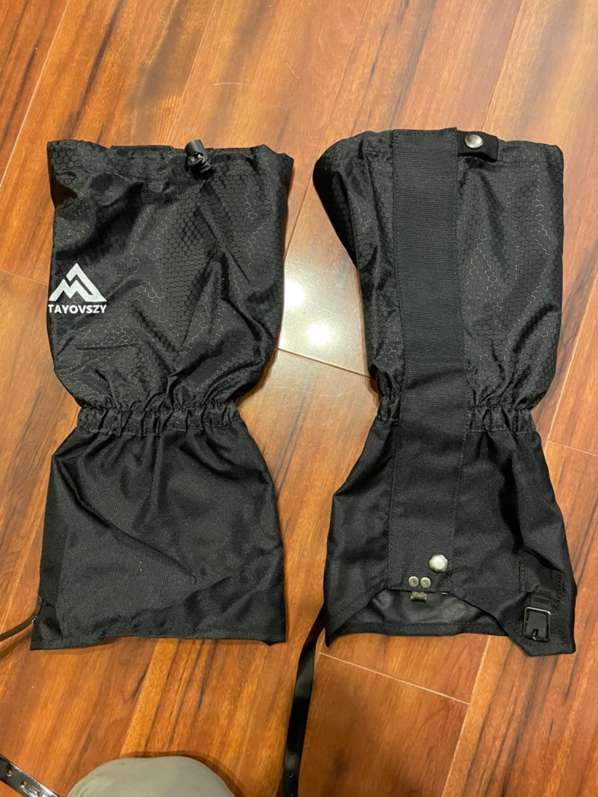 Gaiters for Hiking - Waterproof and Breathable Leg Gaiters for Women and Men Boots, Adjustable Lightweight Shoes Gaiters for Hunting, Hiking, Mountaineering, Snow Gaiters for Hiking Boots customer photo 2