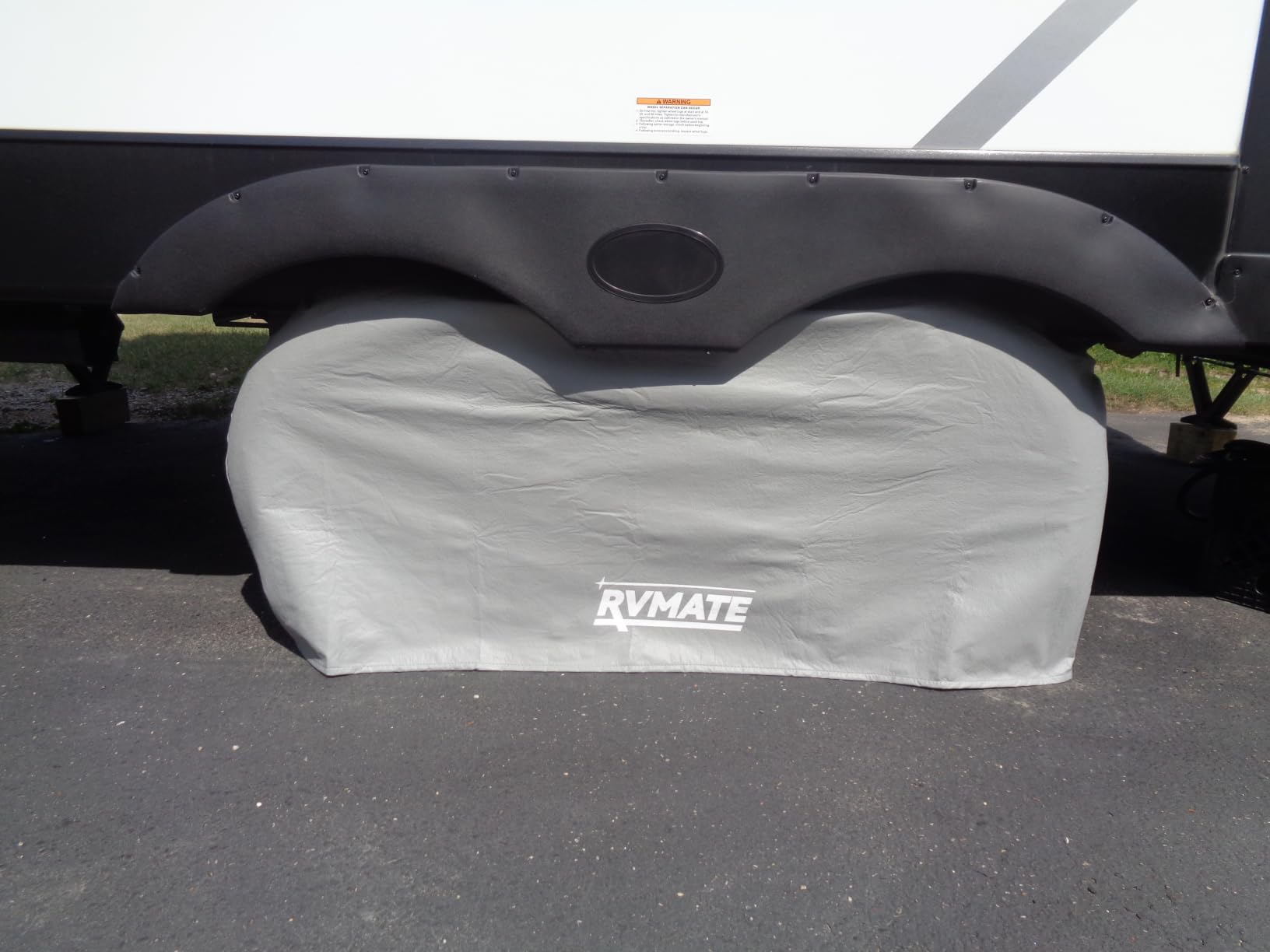 RV Tire Covers, Dual Axle Wheel Cover, 2 Pack, Fit 27