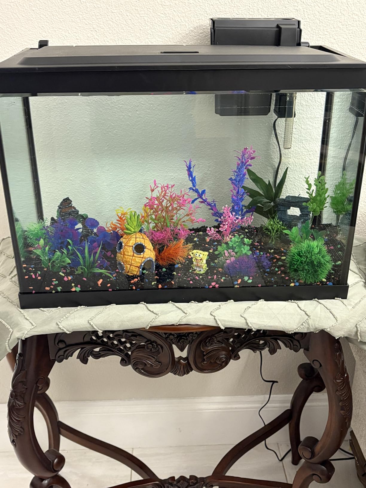 Tetra Aquarium, 20 Gallon, Complete Tropical Fish Tank Kit with LED Lighting for Freshwater Fish customer photo 1
