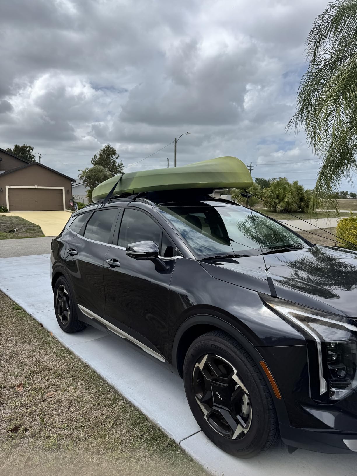 Universal Car Soft Kayak Roof Rack Pads for Kayak Surfboard SUP with 20FT Durable Tie-Down Straps, 2 Tie Down Rope, 4 Quick Loop Straps customer photo 2