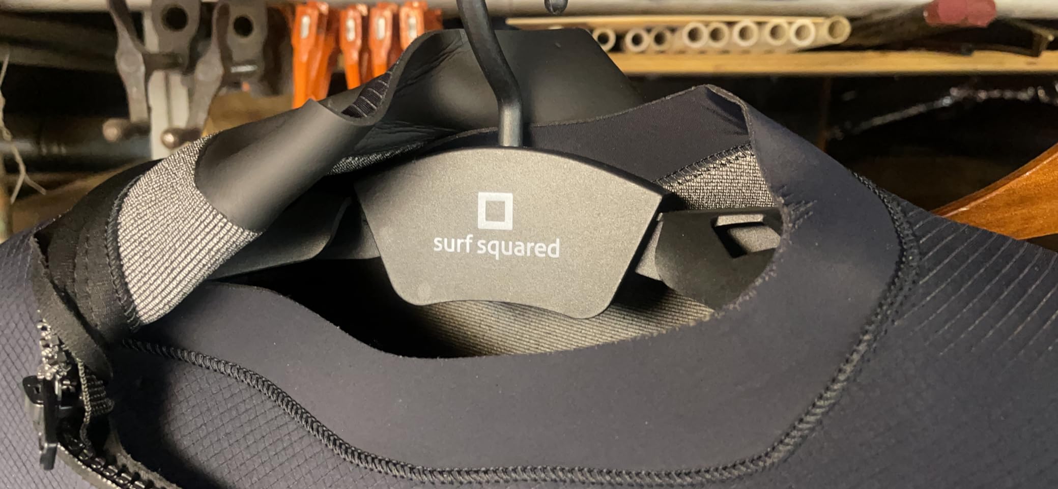 Wetsuit Hanger Drying - Foldable Vented Quick Dry Suit Hanger | 360° Rotating Hook, Curved Shoulder Support, Fits All Suit Sizes, Ideal for Wetsuits, Drysuits, Rash Guards & Board Shorts customer photo 2