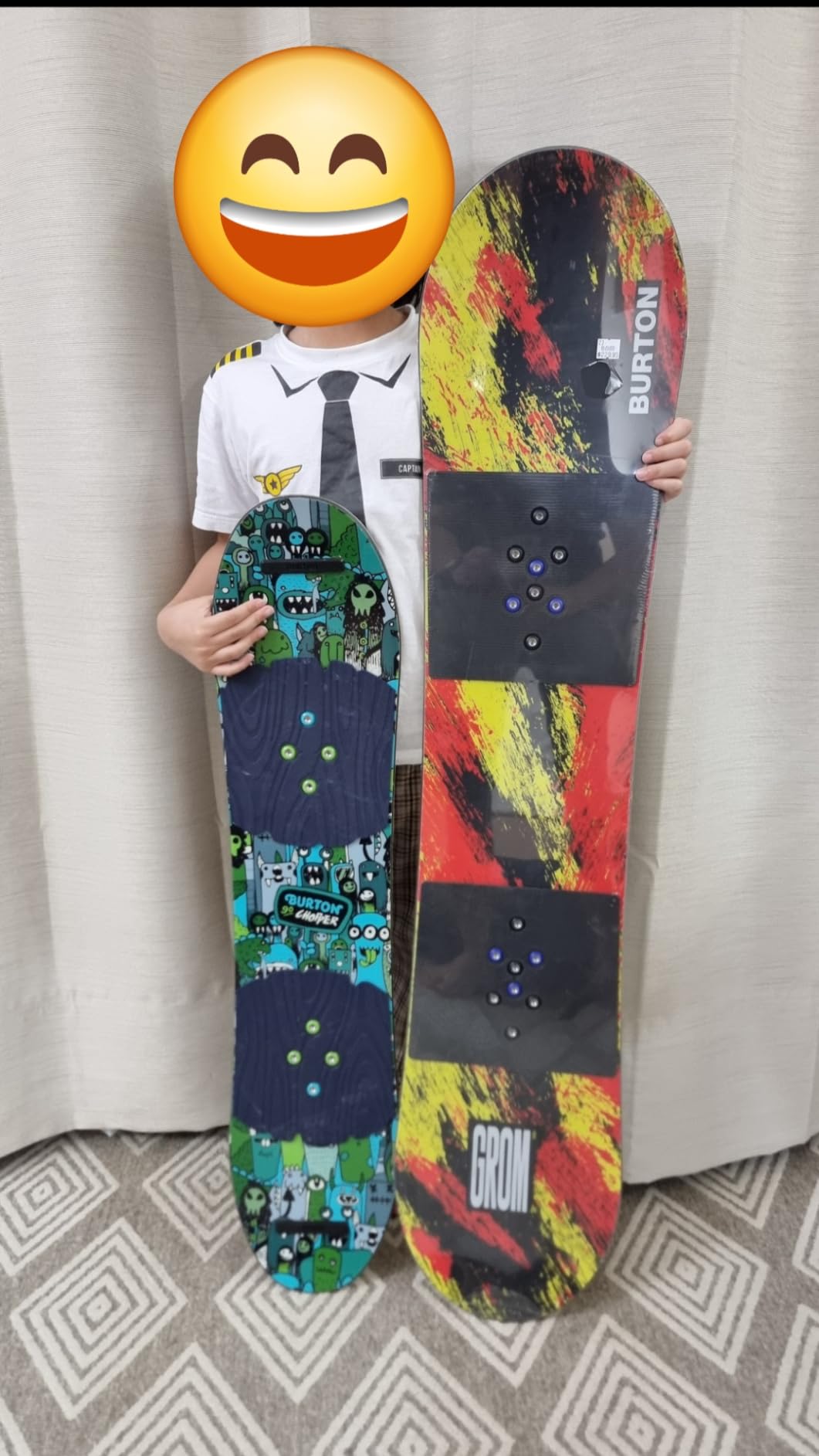 Burton Kids' Grom Camber Snowboard customer photo 1