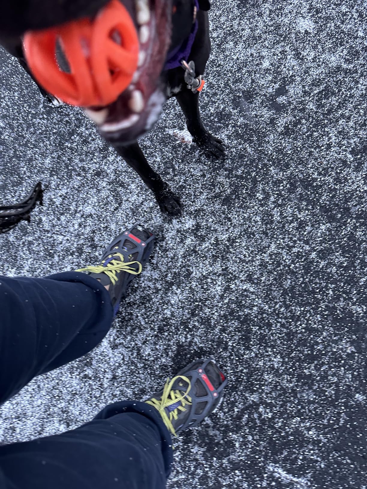 Kahtoola NANOspikes Footwear Traction for Icy Winter Road Running & Walking customer photo 1