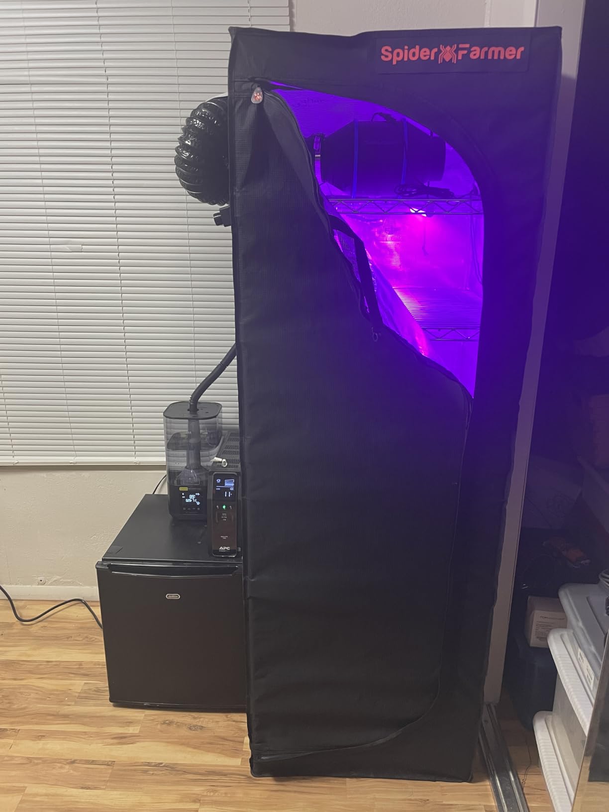 AC Infinity CLOUDFORGE T3, Plant Humidifier 4.5L with VPD Humidity Controls | 10-Level Precision Vaporizer, Extendable Targeting Hose and No-Leak Seal for Grow Tents customer photo 1