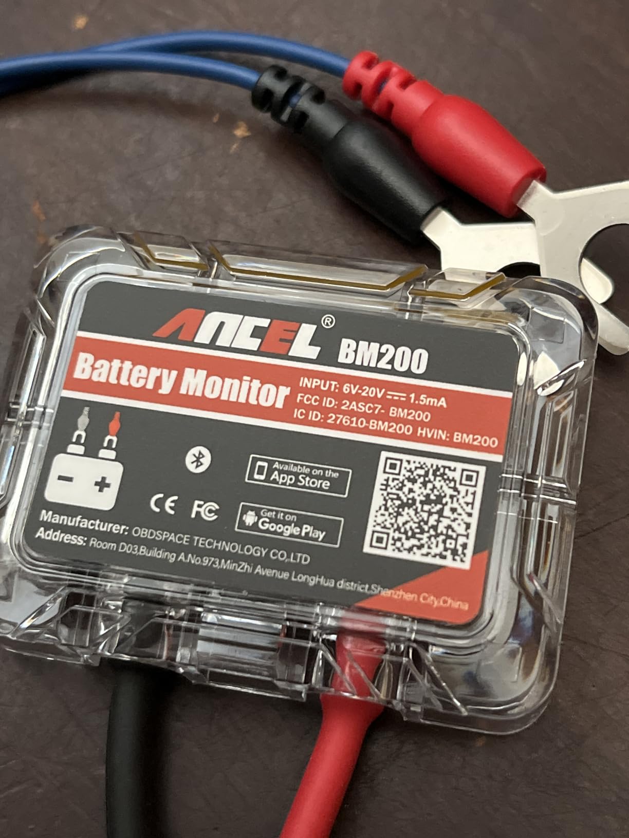 ANCEL BM200-US Car Battery Tester 12V Automotive Battery Monitor Bluetooth customer photo 1