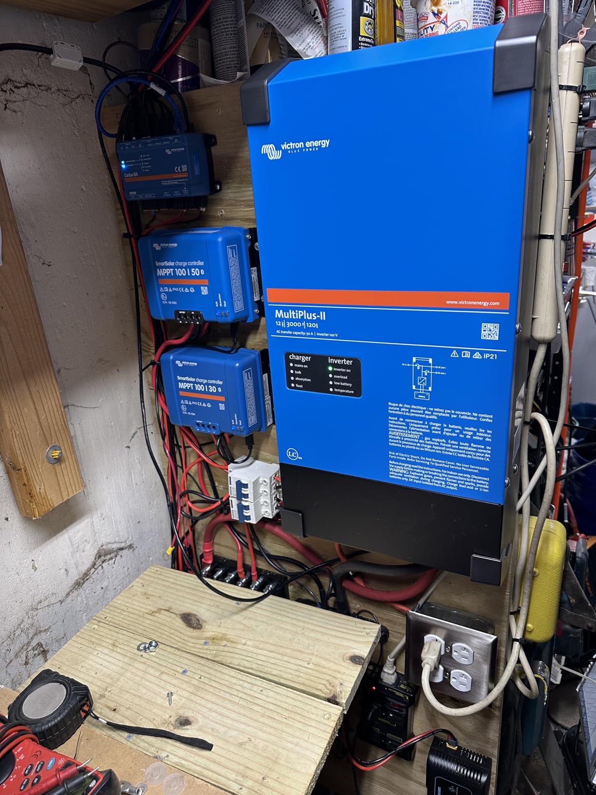 Victron Energy MultiPlus-II Power Inverter, 12/3000/120-50 120V | Pure Sine Wave Inverter Charger, UL-Certified customer photo 1