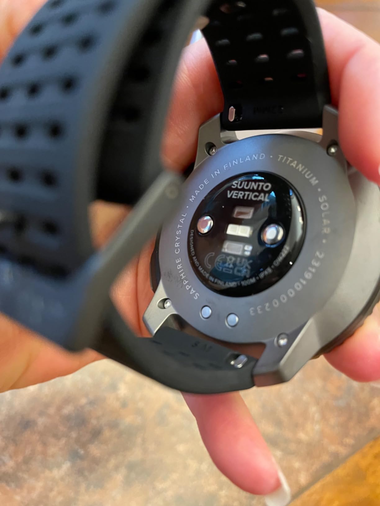 Suunto Vertical GPS Adventure Watch Activity Tracker w/Dual-Band GNSS and Offline Maps Supports 95+ Sports Training Metrics and Recovery Insights Solar Charging Opt. for 1yr Daily Use customer photo 2